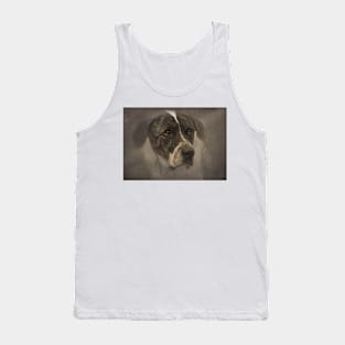 Sepia Great Dane Tank Top